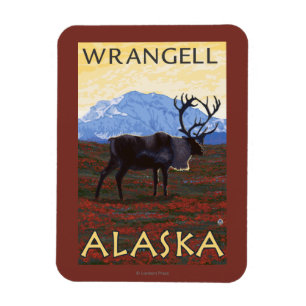 Karibik - Wrangell, Alaska Magnet
