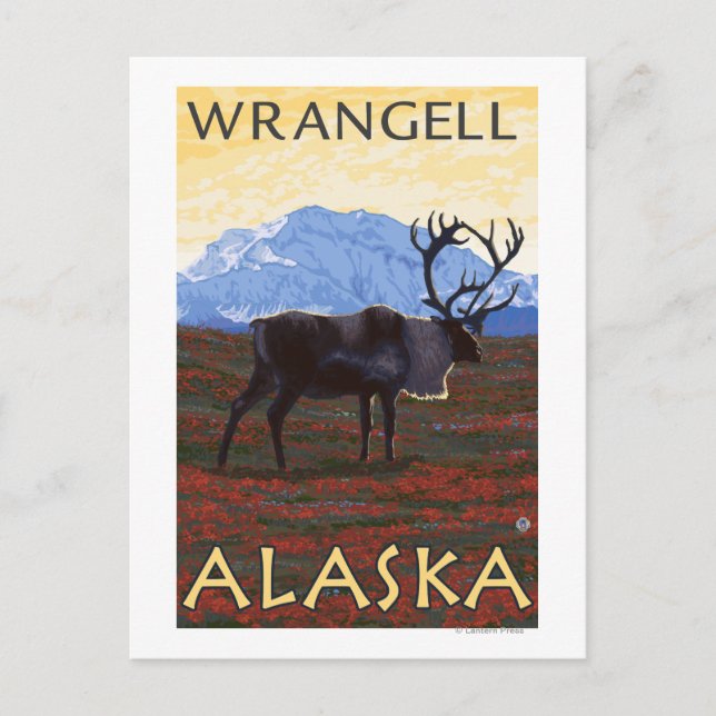 Karibik - Wrangell, Alaska Postkarte (Vorderseite)