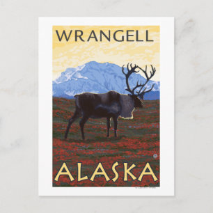 Karibik - Wrangell, Alaska Postkarte