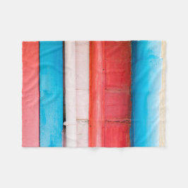 Karibikfarben - abstrakt fleecedecke