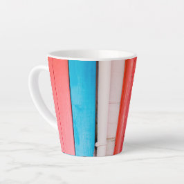 Karibikfarben - abstrakt milchtasse