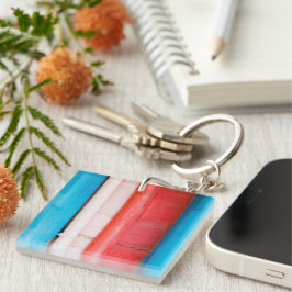 Karibikfarben - abstrakt schlüsselanhänger