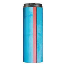 Karibikfarben - abstrakt thermosbecher