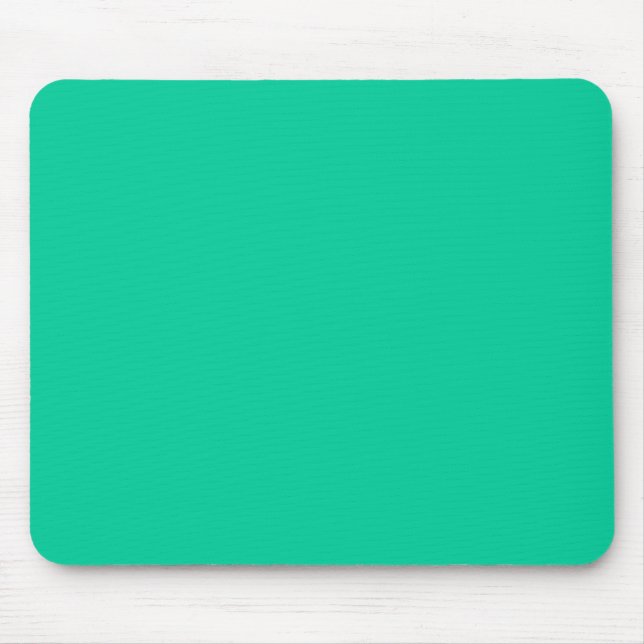 Karibikgrün Mousepad (Vorne)