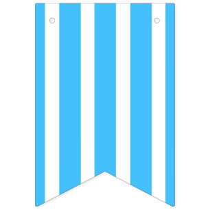 Karibische Flaggenflagge des blauen Streifens Wimpelkette