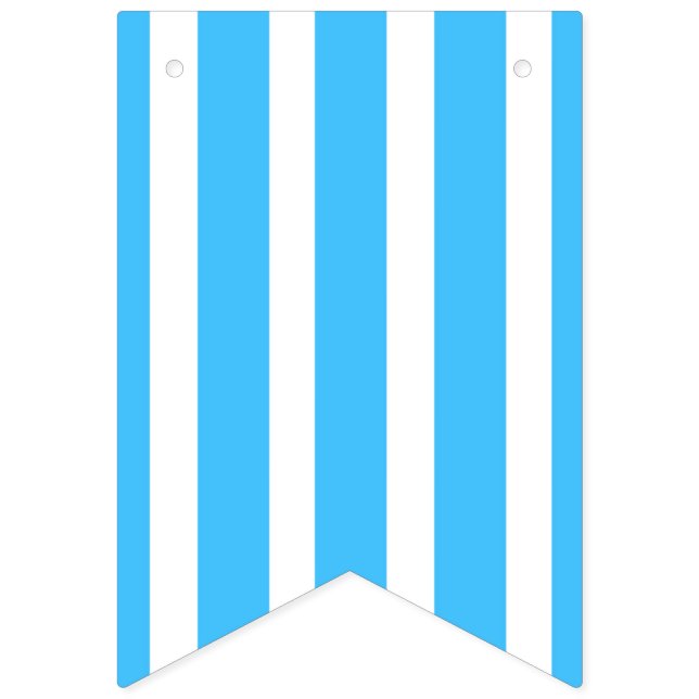 Karibische Flaggenflagge des blauen Streifens Wimpelkette (Erste Fahne)