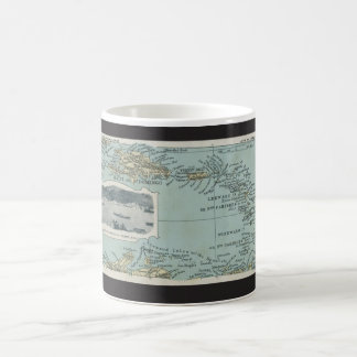 Karibische Inseln Kaffeetasse
