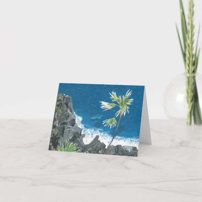 "Karibische" Karte von der Leinwand-Gerechtigkeit (Vorderseite)