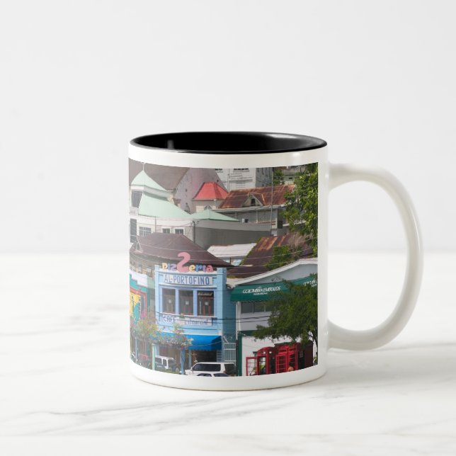 Karibische Meere, GRENADA, St George, St George Zweifarbige Tasse (Rechts)
