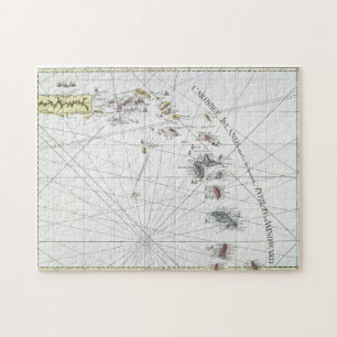 KARIBISCHE MEERE: KARTE, 1775