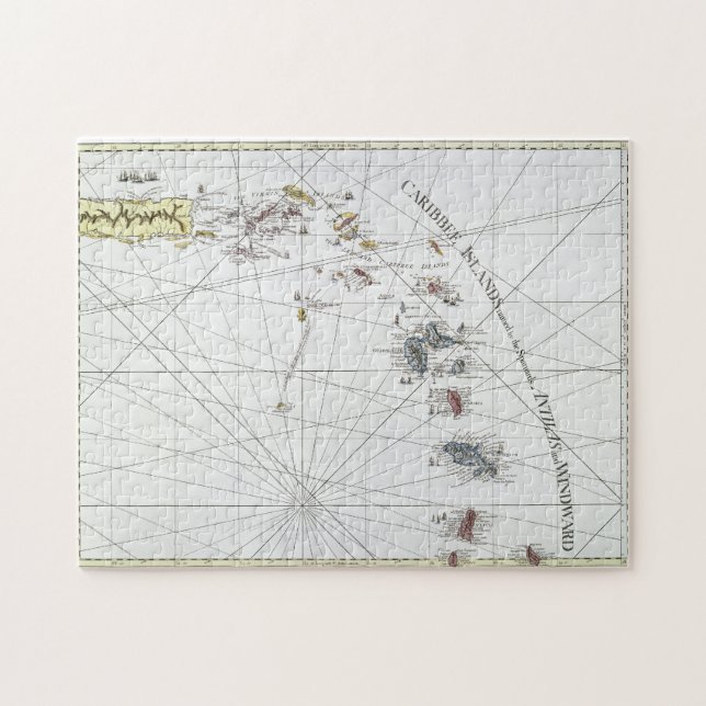 KARIBISCHE MEERE: KARTE, 1775 (Horizontal)