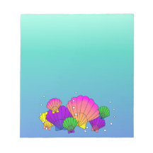 Karibische Muscheln mit Blasen