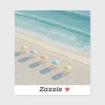 Karibische Strandszene