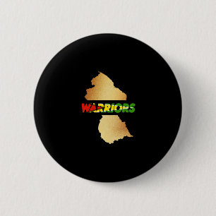 Karibischer Cricket Guyana Warriors Guyanesisches Button