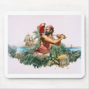 Karibischer Pirat Mousepad