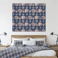 Karibischer Stammbaum: Navy Blue, Pink