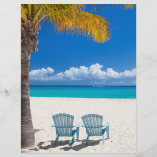 Karibischer Strand Flyer