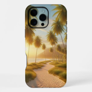 karibischer/tropischer/hawaiianischer Sonnenunterg iPhone 16 Pro Max Hülle