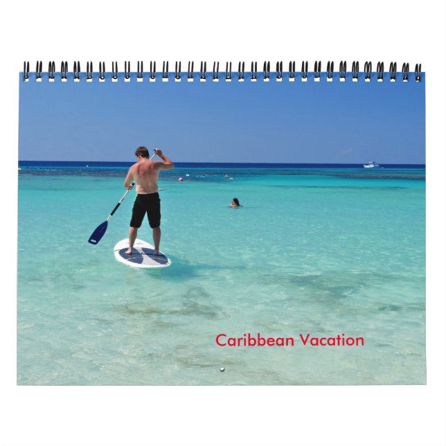 Karibischer Urlaubskalender Kalender (Titelbild)