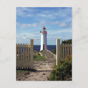Karibisches Leuchtturm Postkarte