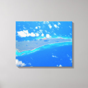 KARIBISCHES MEER #1 AUF LEINWAND 50,8 CM X 40,64