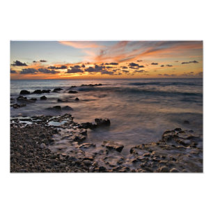Karibisches Meer, Kaimaninseln. Brechende Wellen 2 Fotodruck