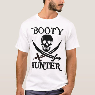 Karibisches Meer kapert Hintern-Jäger-T-Shirt T-Shirt