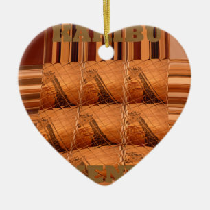 Karibu Giraffe Hakuna Matata Chic Modern Art Col Keramik Ornament