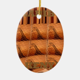 Karibu Giraffe Hakuna Matata Chic Modern Art Col Keramikornament