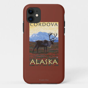Karibu-Szene - Cordova, Alaska Case-Mate iPhone Hülle