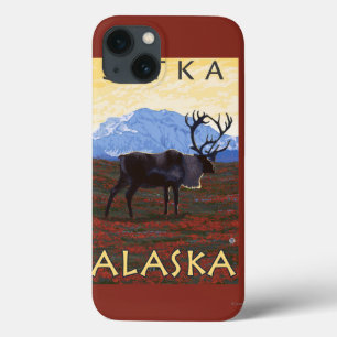 Karibu-Szene - Sitka, Alaska Case-Mate iPhone Hülle