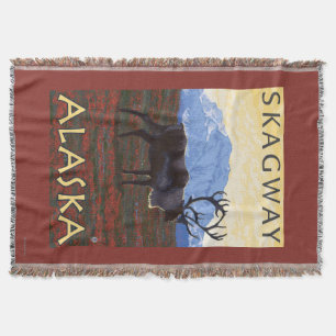 Karibu-Szene - Skagway, Alaska Decke