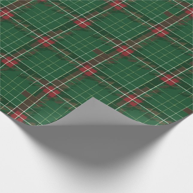 KARIERT 8 GESCHENKPAPIER (Ecke)