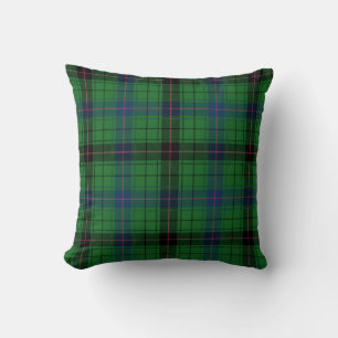 Kariert Blue Green Karo Davidson Tartan Kissen