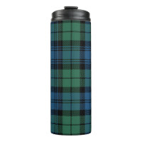 Kariert Clan Campbell Green Blue Karo Tartan