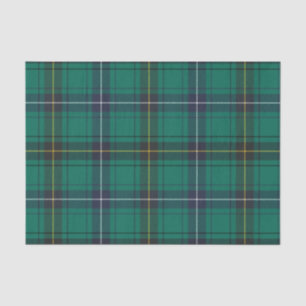 Kariert Clan Henderson Green Karo Tartan Seidenpapier