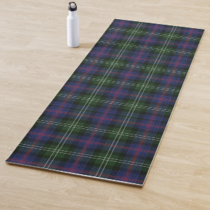 Kariert Clan Sutherland Lila Black Karo Tartan Yogamatte