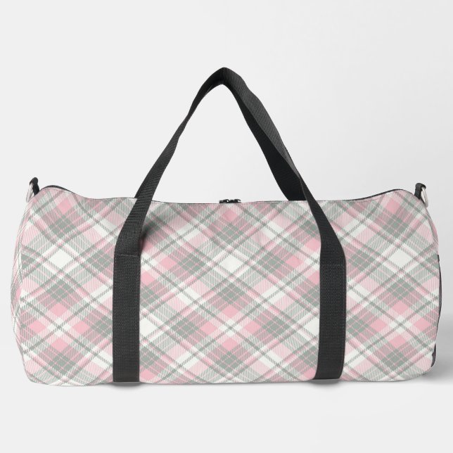 Kariert Duffle Bag (Vorderseite)