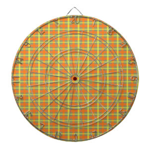 Kariert ernten dartscheibe