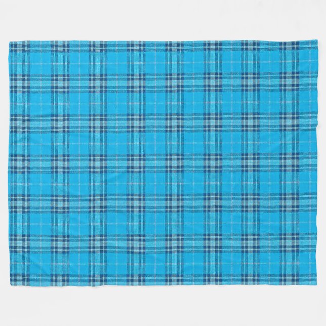 Kariert Fleecedecke (Vorderseite (Horizontal))