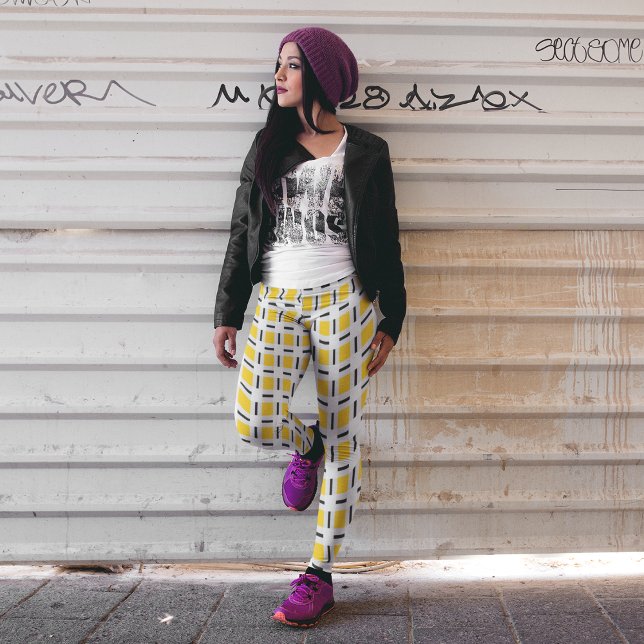 Kariert geprüft leggings (Von Creator hochgeladen)