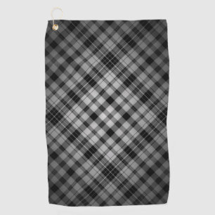Kariert Golfhandtuch