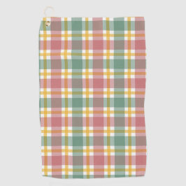 Kariert Golfhandtuch