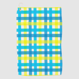 Kariert Golfhandtuch