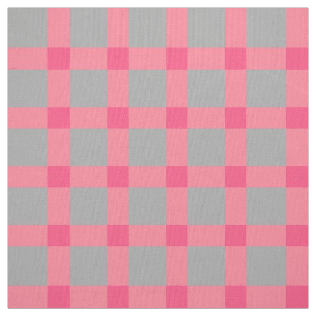 Kariert , grau und rosa , grau , rosa , muster , e stoff (Muster)