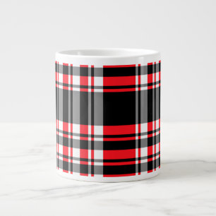 Kariert Jumbo-Tasse