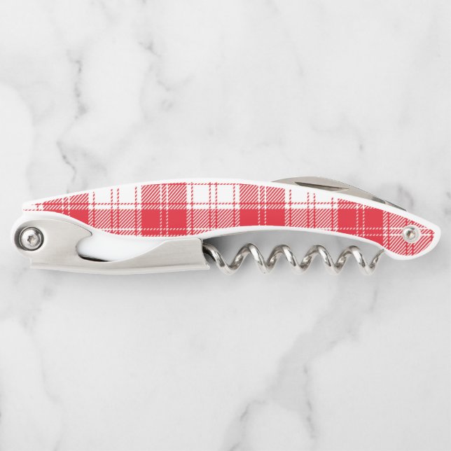 Kariert Kellnermesser (Vorderseite)