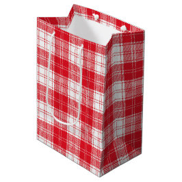 Kariert Mittlere Geschenktüte
