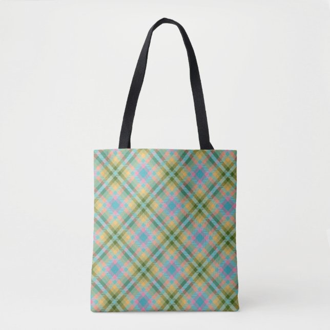Kariert modische Notebook-Tasche Tasche (Vorderseite)