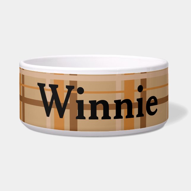 Kariert Napf (Vorderseite)